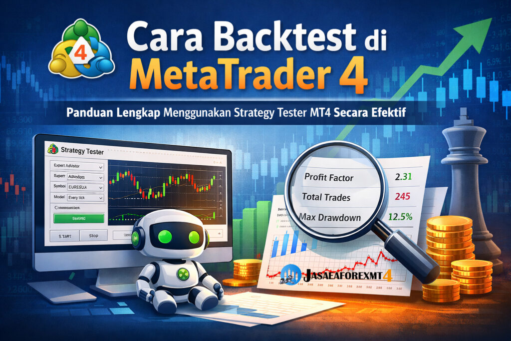 Cara Backtest di MetaTrader 4