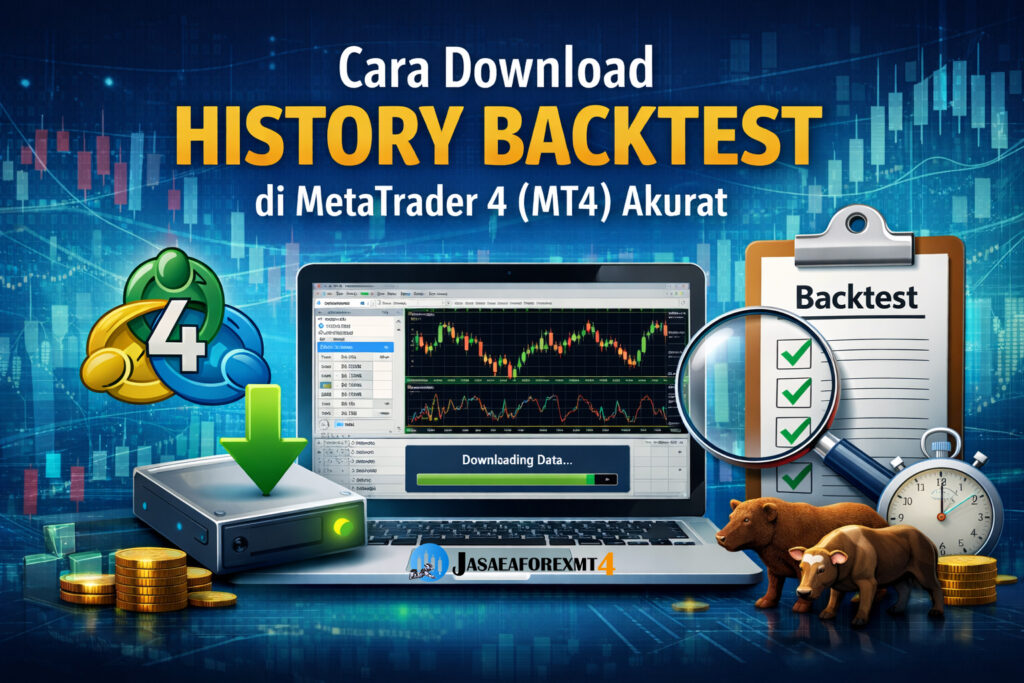Cara Download History Backtest di MetaTrader 4 (MT4) Akurat